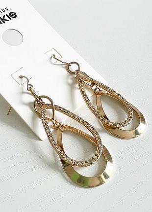 Сережки з камінням pimkie