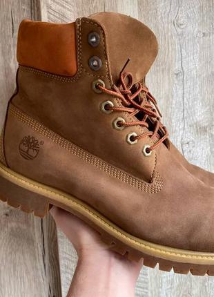 Чоловічі шкіряні черевики timberland утеплювач primaloft 400gram1 фото