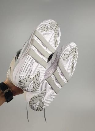 Adidas niteball  •white silver gray•2 фото