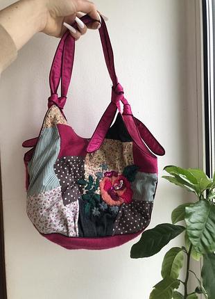 Сумка дитяча accessories angel рожева вишивка