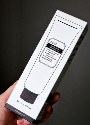 Засіб для очищення klairs gentle black facial cleanser