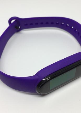 Ремінець мі бенд 5 mi band 5 mi smart band 6 яскраво фіолетовий