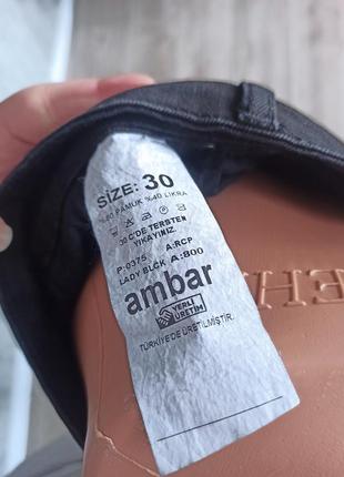 😍чорні джинси скіні туреччина бренд ambar9 фото