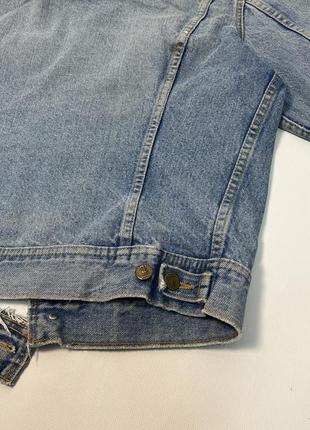 Куртка пиджак джинс lee distressed vintage винтаж7 фото