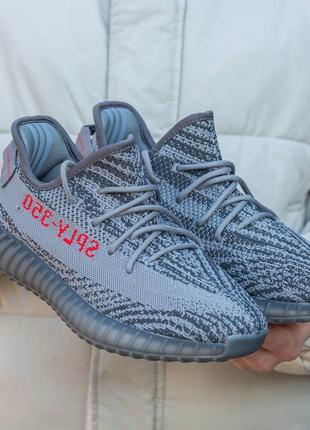 Кроссовки adidas yeezy v2 350 grey, адидас изи буст 350, 37-45, арт 1669