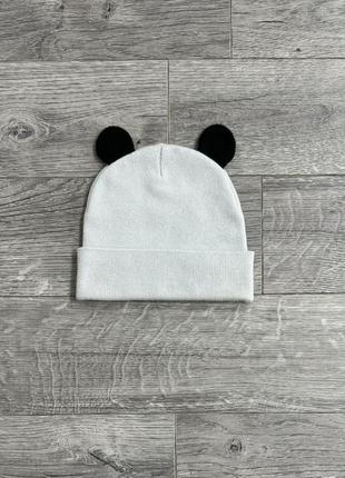 Дитяча демісезонна шапка для хлопчика, сіра2 фото