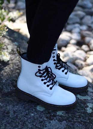 Dr. martens 1460 white 🆕 женские ботинки  мартинс 🆕 белые