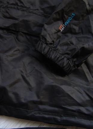Дощовик куртка вітровка вітрозахисна водонепроникна з капюшоном gelert packaway waterproof black10 фото