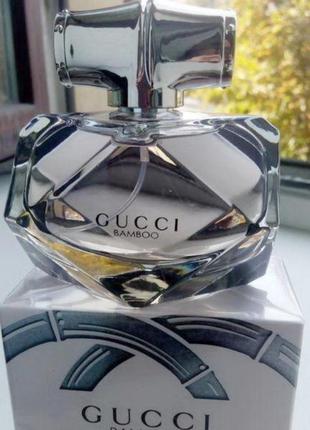 Gucci bamboo 75 ml. - парфумована вода — жіночий — лиц. (orig.pack)2 фото