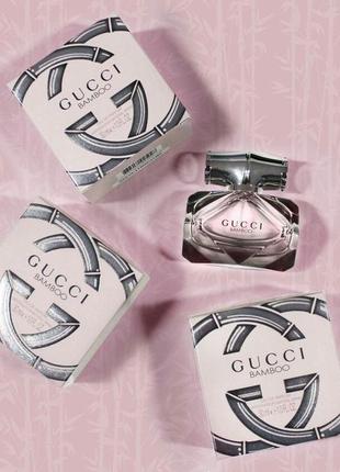 Gucci bamboo 75 ml. - парфумована вода — жіночий — лиц. (orig.pack)3 фото