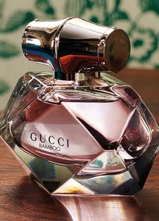 Gucci bamboo 75 ml. - парфумована вода — жіночий — лиц. (orig.pack)4 фото