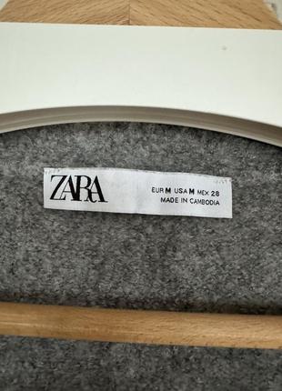 Жіночий трикотажний укорочений жакет кардиган zara3 фото