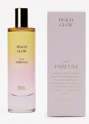 Парфуми zara peach glow edp 80 мл