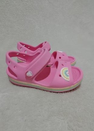 Босоножки crocs c 7, р. 23-24, стелька 14,7 см вьетнам