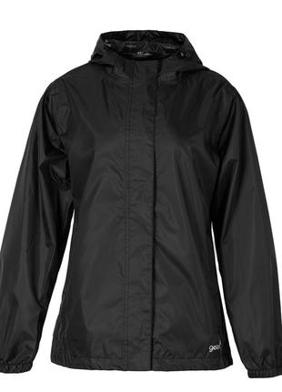 Дождевик куртка ветровка ветрозащитная водонепроницаемая с капюшоном gelert packaway waterproof