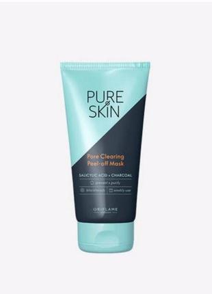 Очищаюча маска плівка з вугіллям pure skin3 фото