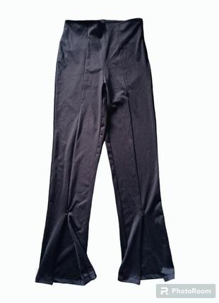 Женские брюки с разрезами на молнии, размер s2 фото