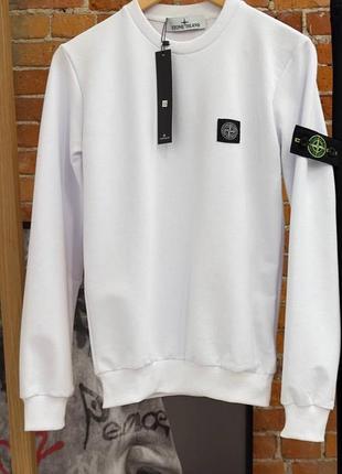 Акція світшот у стилі stone island кофта три кольори преміум якість