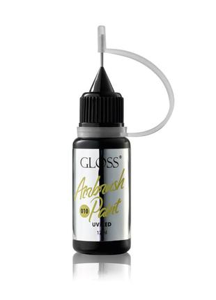 Фарба для аерографа gloss airbrush paint 010, 12 мл2 фото