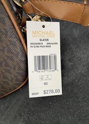 Бананка поясна сумка michael kors slater оригинал