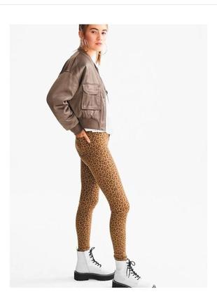 Легінси джинси леопардові 🫶❤️🐆1 фото