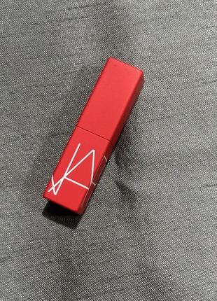 Nars powermatte lipstick 0,8 g dragon girl/ червона матова помада мініатюра2 фото