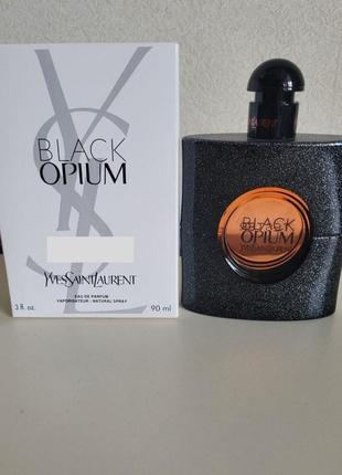 Yves saint laurent black opium 100 мл женский парфюм тестер оригинал