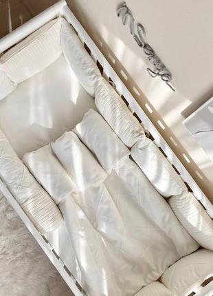 Комплект постільної білизни із 6 предметів dreamland валик молочний (2134614635)