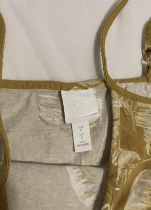 H&m чудовий гірчичний боді  (бавовна 95%)3 фото