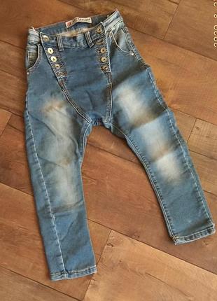 Джинсы штаны брюки 7-8-9 лет 128-134см