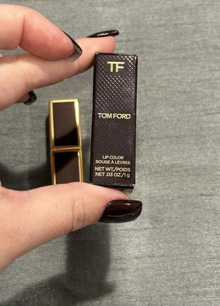 Tom ford lip color 03 casablanca 1 g/ люксова ультра кремова помада мініатюра4 фото