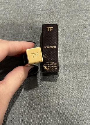 Tom ford lip color 03 casablanca 1 g/ люксова ультра кремова помада мініатюра2 фото