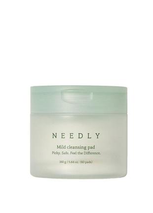 Педи для очищення шкіри needly mild cleansing pad