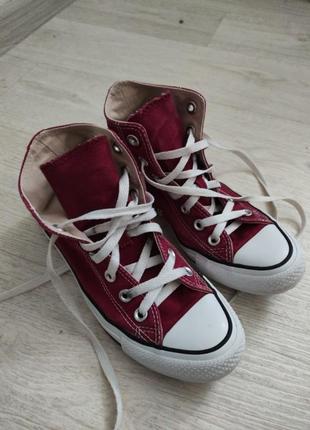 Кеды converse высокие р. 36