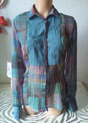 Розвантажуюсь ❤️ robert friedman рубашка, блузка шелковая, натуральный шёлк