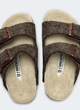 Ортопедичні шльопанці birkenstock для хлопчика1 фото