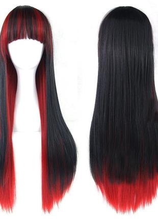 Длинные парики resteq - 70см, прямые волосы, косплей, аниме, огненные