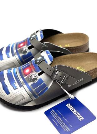 Тапочки birkenstock на корковій підошві