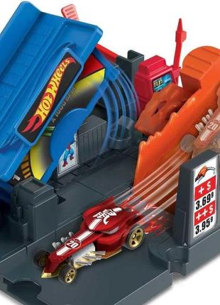 Ігровий набір хот вілс пригоди на заправній станції hot wheels fuel station hmd535 фото