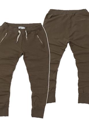 Sincerely jules cotton lux joggers in olive (green) жіночі штани