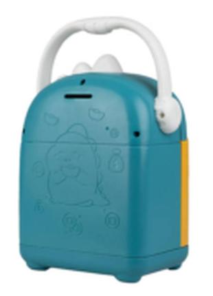 Сейф скарбничка дитяча електронна музична дитяча іграшка  замком на відбиток пальця  та розпізнаванням обличчя3 фото