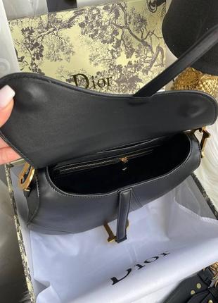 Сумка кожаная dior saddle7 фото