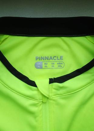 Велоджерси  pinnacle cycling  yellow long sleeve jersey велокофта (xl)4 фото