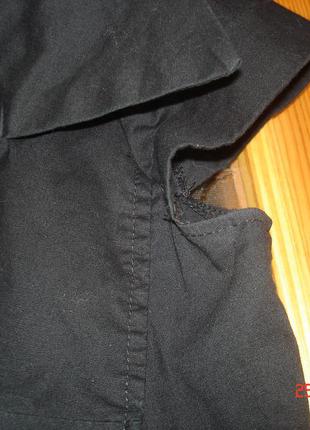 Эффектное чёрное платье asos 5