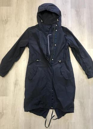 Ilse jacobsen лучший дождевик куртка плащ женский rain coat navy