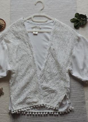 Блузка накидка 8-12 років