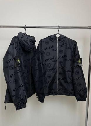 Чоловіча спортивна вітровка мужская демисезонная куртка ветровка stone island