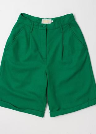 Unitted colors of benetton vintage wool shorts жіночі вовняні штани