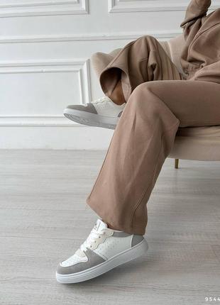 Кроссовки женские блые кеды, кроссовки кед10 фото