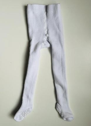 Колготки утеплені білого кольору